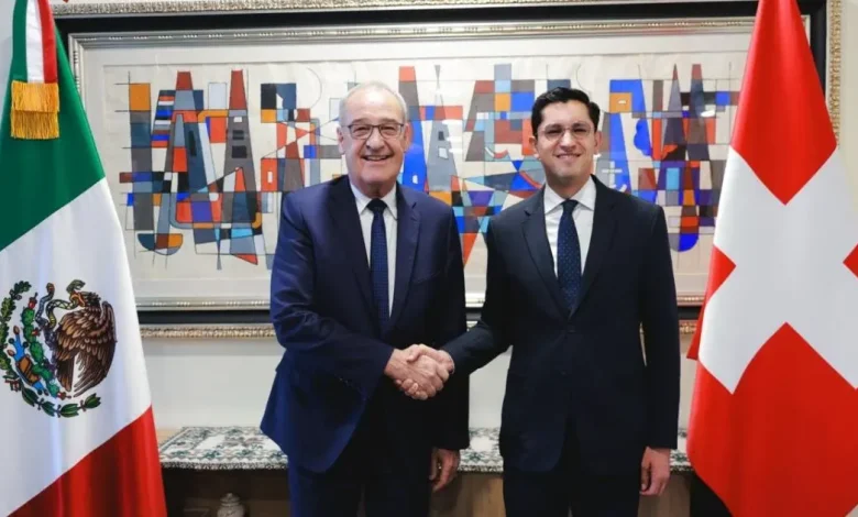méxico fortalece lazos con europa roberto velasco recibe al presidente de suiza previo a reunión con sheinbaum