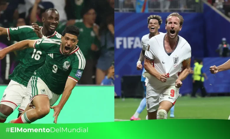 México vs Inglaterra, historial que favorece a los europeos