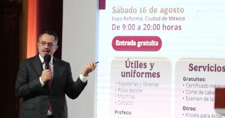 profeco despliega 55 ferias de regreso a clases en todo el país para apoyar la economía familiar