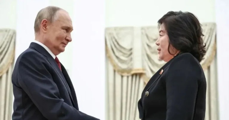 putin recibe nuevamente a canciller de corea del norte
