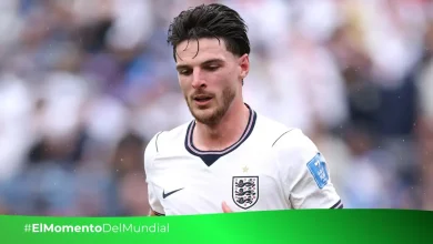 Inglaterra sufre por Declan Rice, su presencia ante Noruega sigue en duda