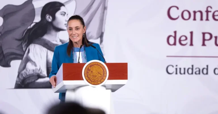 sheinbaum destaca reducción de feminicidios y asegura que tener una mujer presidenta contribuye al cambio