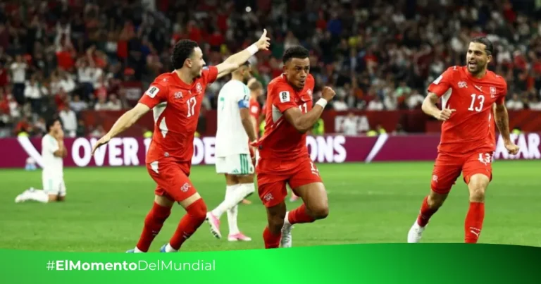 suiza a octavos de final, derrota 2 0 a argelia