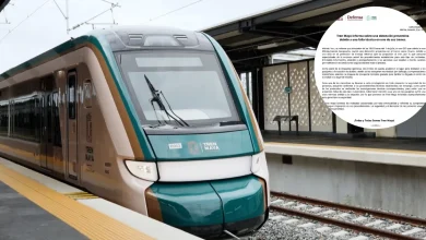 Tren Maya informa sobre una detención preventiva debido a una falla técnica en uno de sus trenes