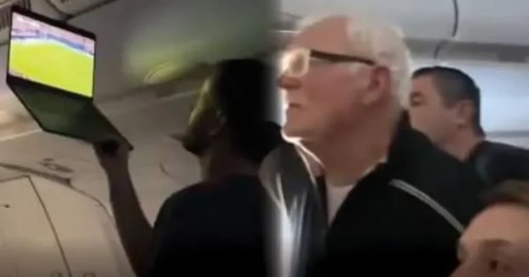 un pasajero con wifi y una laptop convierten un vuelo en una fiesta futbolera durante el argentina vs egipto