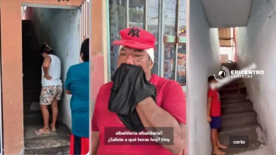 Pidió su comida y su esposa lo empujó por las escaleras en Ciudad del Carmen (Fotos de redes sociales)