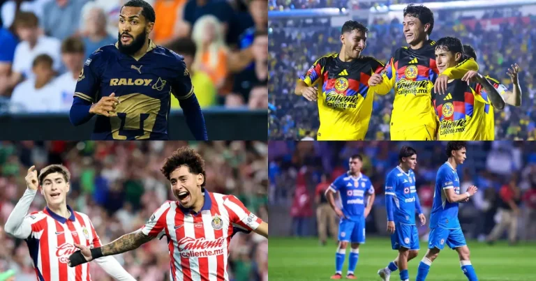 Agenda completa de la Liga MX cuatro partidos imperdibles para el domingo 16 de agosto (Fotos Mexsport, TUDN)