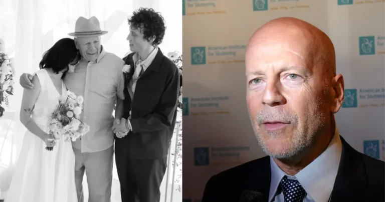 bruce willis acompaña a su hija tallulah en su boda