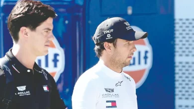 “Checo” Pérez cuestiona los procesos de Cadillac