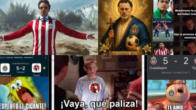 Chivas arrolla a Tijuana con feria de goles y desata ola de memes en redes sociales (Fotos Redes Sociales)