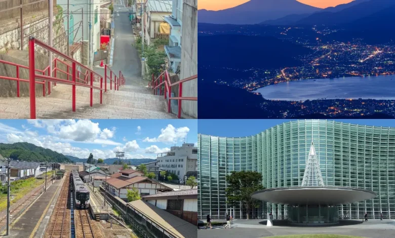 El viaje de Taki y Mitsuha descubre los destinos reales que inspiraron el mundo de Your Name (Fotos @shnimohus, Expedia, TripAdvisor y Wikipedia)
