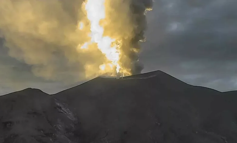 Volcán Puracé entra en alerta naranja en Colombia, estragos por lluvia de cenizas (Foto de internet)