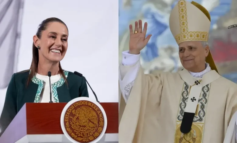 Sheinbaum invita al Papa León XIV a visitar México (Fotos de internet)