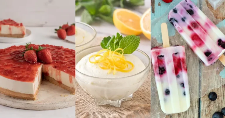 3 postres fríos ideales para este clima caluroso (Fotos de internet)