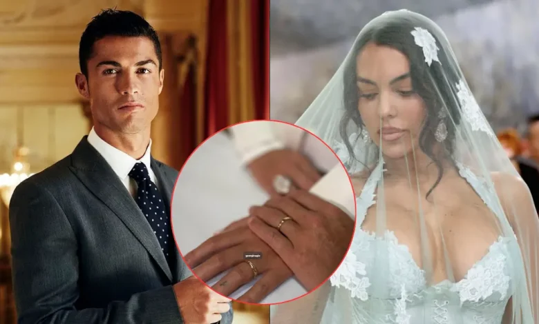 Cristiano Ronaldo y Georgina Rodríguez se casan (Fotos de redes sociales)