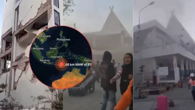 Terremoto de 7.7 en Indonesia activa alerta por tsunami (Fotos de redes sociales)