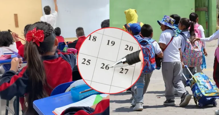 Regreso a clases: días de descanso del ciclo escolar 2026-2027 (Fotos de internet)