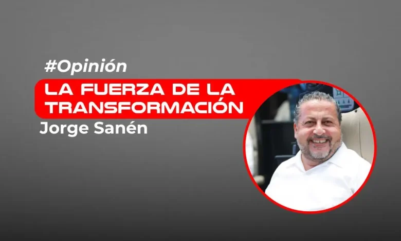 jorge sanén la fuerza de la transformación