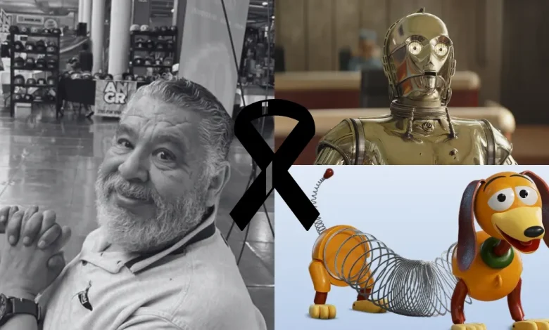 muere carlos del campo, legendario actor de doblaje de slinky, c 3po y colagusano 1