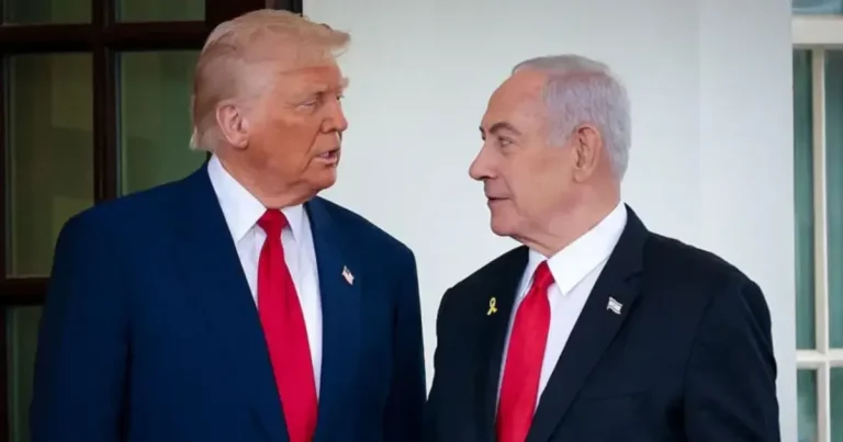 netanyahu rechaza plan de paz de trump para gaza y condiciona retiro de tropas al desarme de hamás
