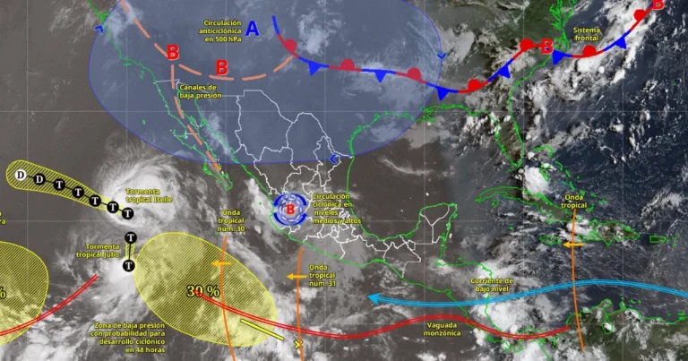 onda de calor y lluvias fuertes golpean a méxico