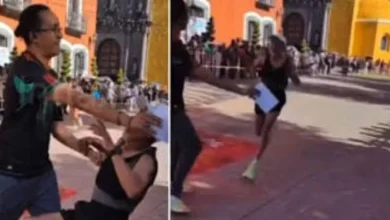 organizador derriba a adulto mayor durante carrera en huamantla corredor pide apoyo para gastos médicos