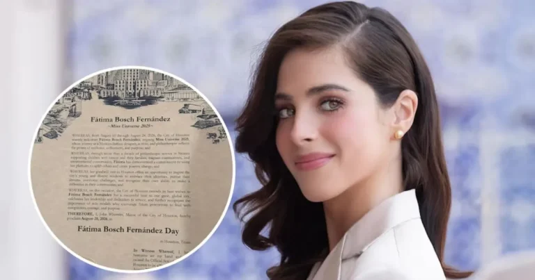 proclaman el “día de fátima bosch” en houston y homenajean a la miss universo 2025