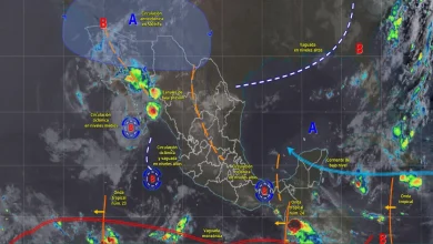 pronostican lluvias muy fuertes en siete estados y temperaturas superiores a 45 °c en el norte de méxico