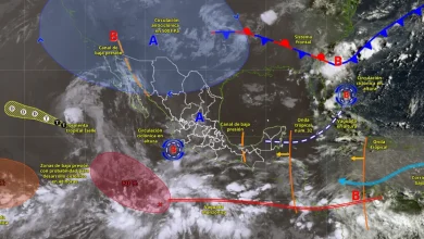 pronóstico del clima lluvias intensas y calor