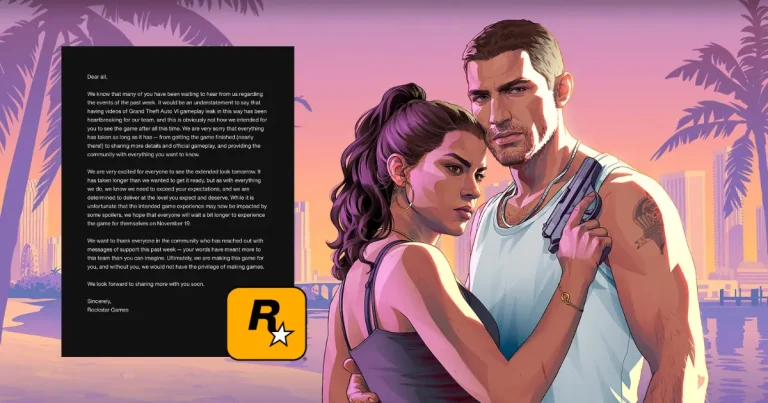rockstar games lamenta filtración de gta vi antes de su nuevo avance “es una lástima”