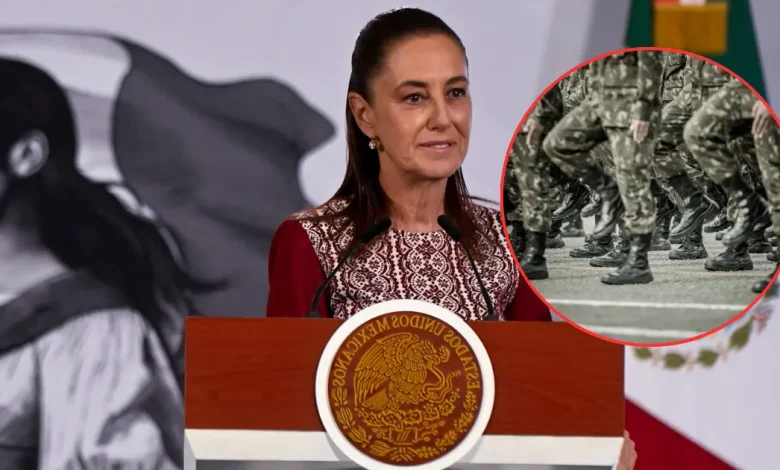 sheinbaum rechaza el término escuelas militarizadas y llama a proteger los derechos de la niñez