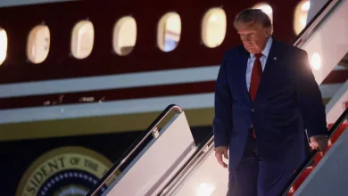 trump confirma que cambió de avión en turquía por una amenaza
