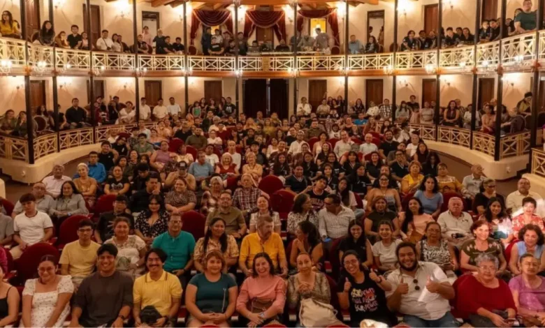 concluye en campeche jornada de la compañía nacional de teatro con lleno total