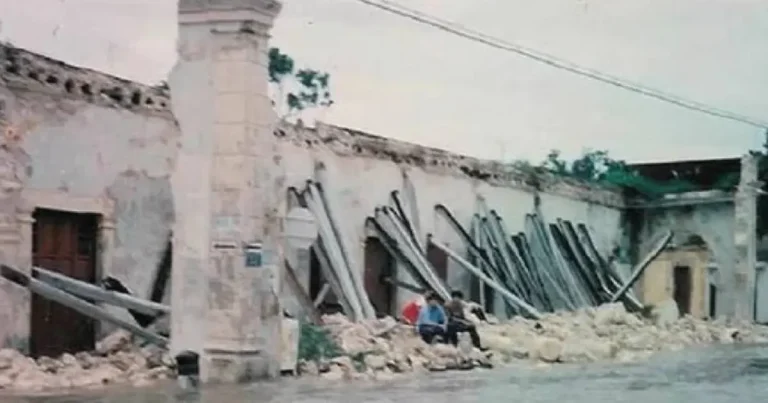 Huracán Gilberto en Campeche, a 38 años de su paso devastador