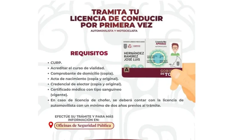 licencias de conducir en campeche requisitos, trámites y costos 2026