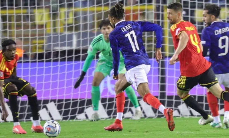 Bélgica vs Francia resultado del partido de Nations League