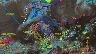 clima en méxico hoy polo tocará tierra en bcs
