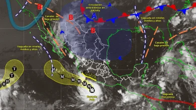 Pronóstico del clima: huracán Polo se intensifica ocasionando fuertes lluvias (Imagen de Conagua)