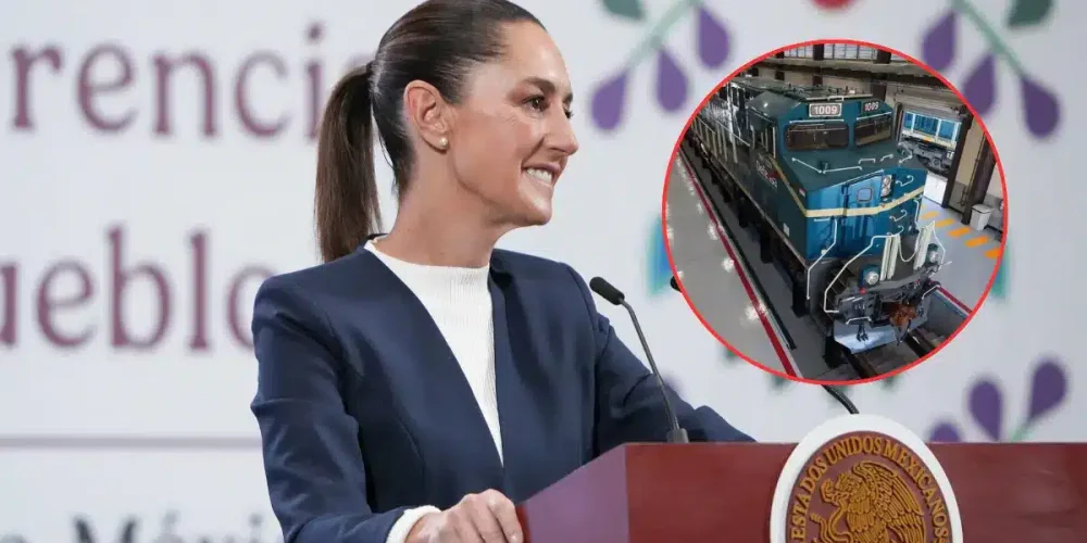 Al 67% construcción del Tren Maya de Carga, confirmó Claudia Sheinbaum (Fotos de internet)
