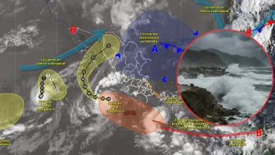 Pronóstico del Tiempo Hoy en México: fuertes lluvias por huracán mayor Polo (Foto de Conagua e internet)