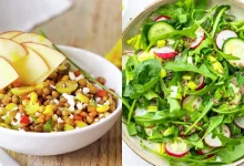 Ensaladas fáciles que ayudan a controlar los niveles de colesterol (Fotos de internet)