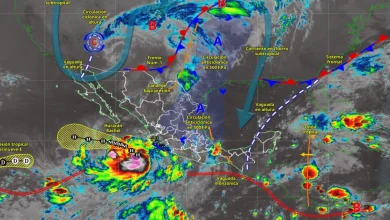 Pronóstico del Tiempo Hoy en México: llegada de huracán Rachel y frente frío (Imagen de Conagua)