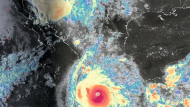 huracán polo vuelve a categoría 5 y provoca fuertes lluvias en guerrero y michoacán