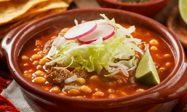 pozole rojo receta ideal para septiembre
