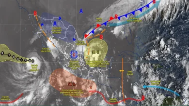 prevén lluvias torrenciales en tabasco y chiapas