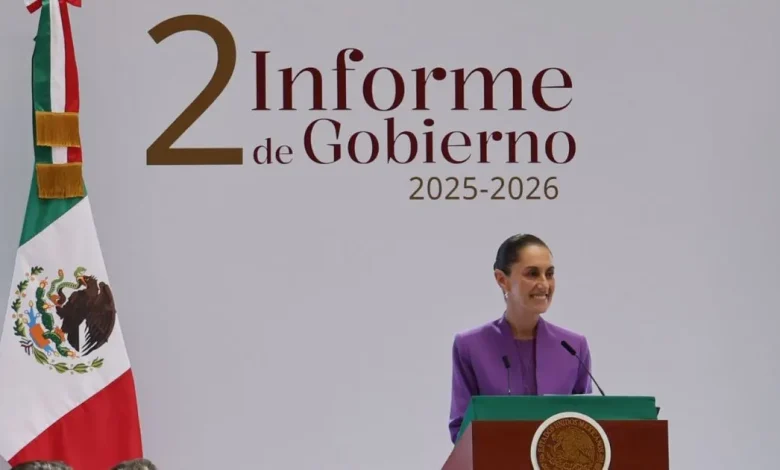 rinde sheinbaum 2do informe de gobierno