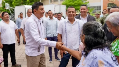 salomón jara recorre juchitán junto a autoridades federales y estatales