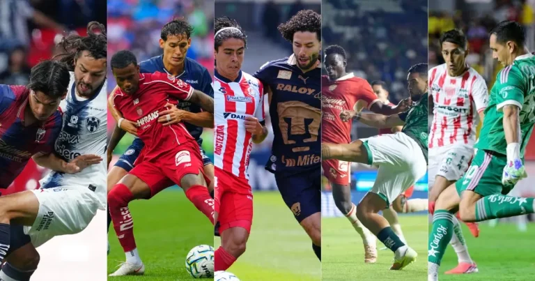 Toluca y América comparten la cima tras una jornada diez de locura y treinta y cinco goles en la Liga MX