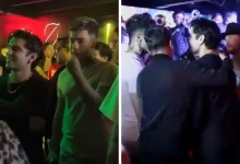 video así fue el enfrentamiento entre aaron mercury y naim darrechi en el cumpleaños de abelito