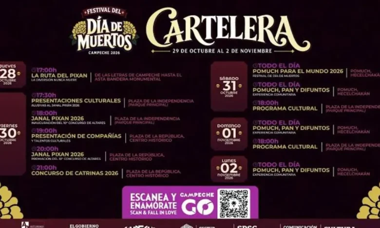 día de muertos en campeche 2026 conoce las fechas del janal pixan y el concurso de catrinas